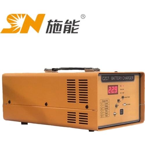 72v 200 Ah full automatic lead acid intelligent battery charger for golf cart tour bus