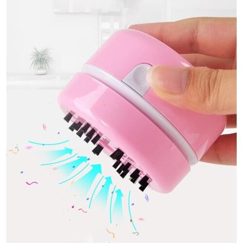Mini Desktop Crumb Vacuum Cleaner Portable Dust Sweeper Handheld