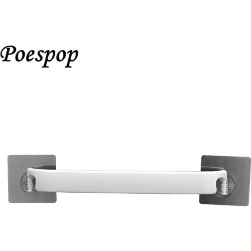 POSEPOP Portable wall mounted strong towel bar towel hanging Rack bathroom shelf Suction Cup single corner towel rack