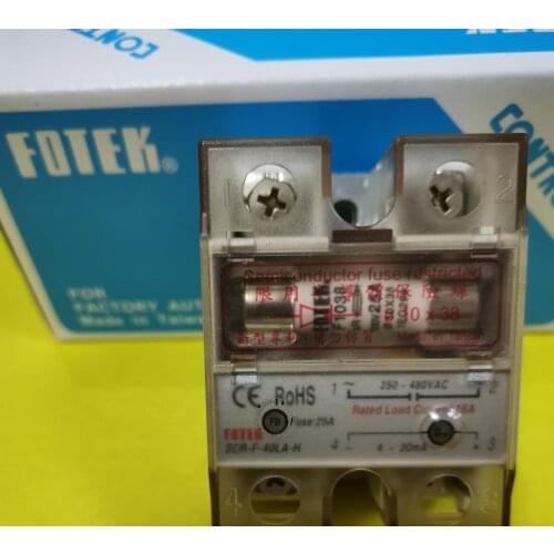 SCR-F-40LA-H New original Taiwan FOTEK SCR module solid state relay
