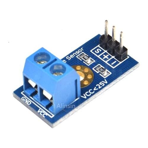 2PCS Standard Voltage Sensor Module DC0-25V Test Electronic Bricks For Robot For Arduino