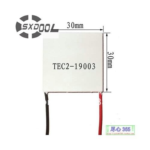 SXDOOL TEC Peltier TEC2-19003 15V 30 30 6mm Thermoelectric Cooler Module Peltier Manufacturers custom-made