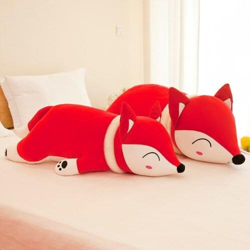 Zqswkl 60/70/90cm fox doll plush toy large stuffed animals cute soft toys pillow hugs birthday gift for children girls anime