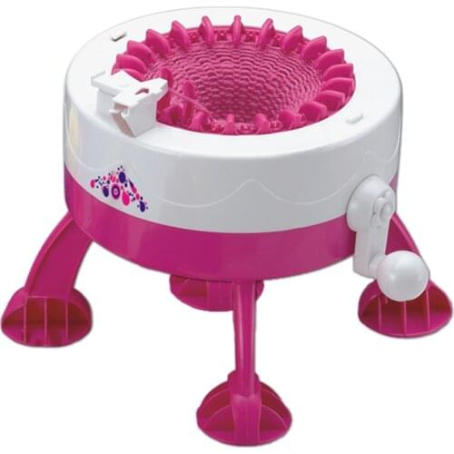 22 / 40 Needle Positions Big Hand Knitting Machine Weaving Loom knit for Scraf Hat Children Educational Learning Toy