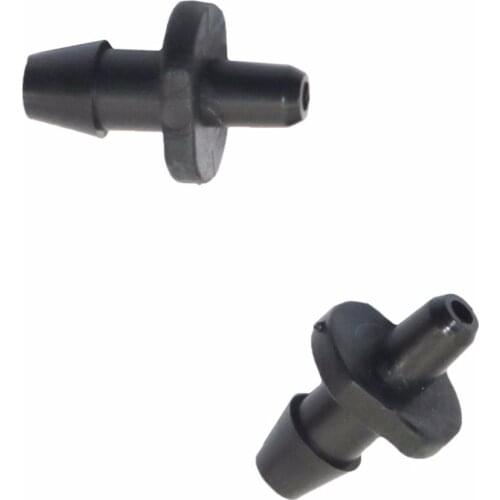 50 Pcs irrigation 1/4 inch garden hose connector 4/7mm hose Barb connector Transfer 3 / 5mm hose Drip Irrigation