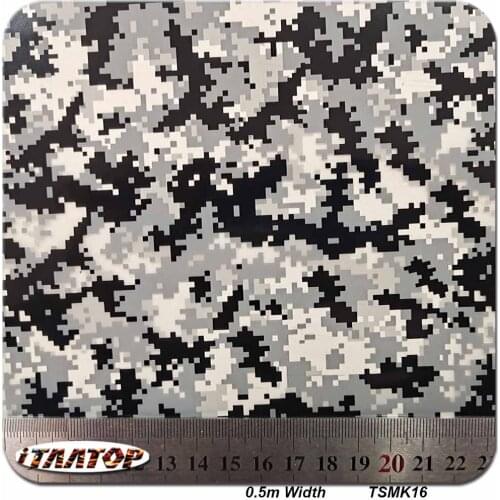 ITAATOP Digital Camouflage Hydro PVC Film Water Transfer Printing Film 0.5M * 2/10/20M TSMK16