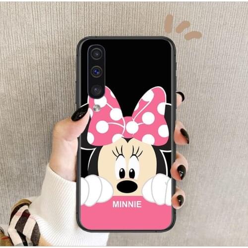 Disney Cartoon Mouse Mickey Phone cover hull For SamSung Galaxy S 8 9 10 20 21 S30 Plus Edge E S20fe 5G Lite Ultra black soft
