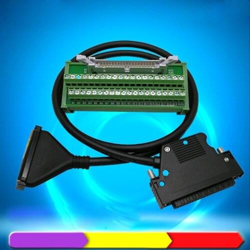 IDC40 terminal stage wiring PLC mitsubishi Q series omron and other I/O modules