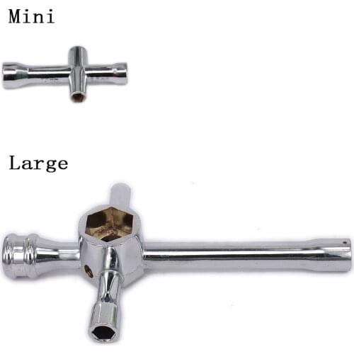 Mini/Large Cross Wrench Wheel Wrench Spanner Cross sleeve 4mm 4.5mm 5.5mm 7mm/7mm 8mm 10mm 12mm 17mm for RC model car repairing
