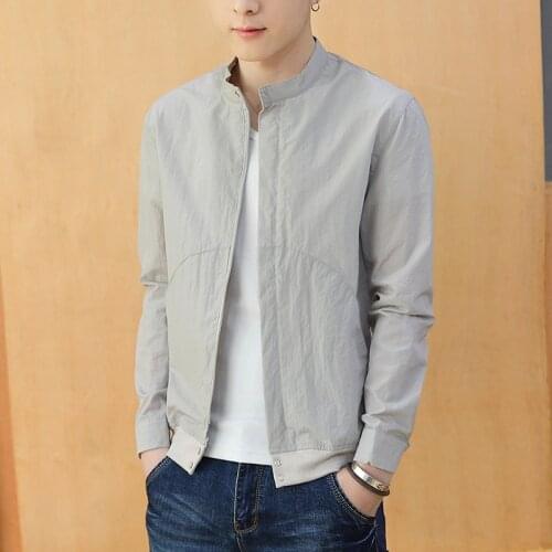 Crocodile brand summer new sunscreen anti ultraviolet skin clothes leisure and breathable outdoor mens jacket, thin coat