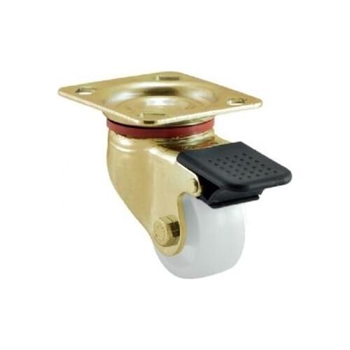 Wedge 4102 Rmb Polyemide Rotary table With Brake Wheel 55 mm