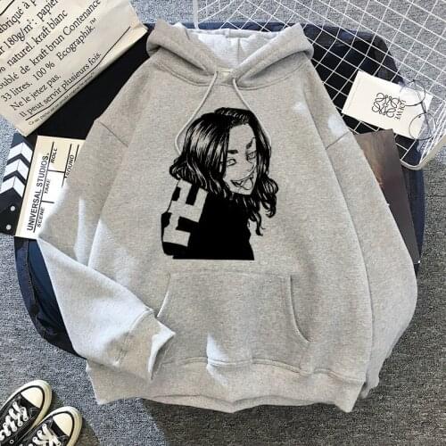 Manga Anime Tokyo Revengers Cosplay Hoodies Sweatshirts Hanagaki Takemichi Ken Ryuguji Streetwear Women/Men Hip Hop Pullover Top