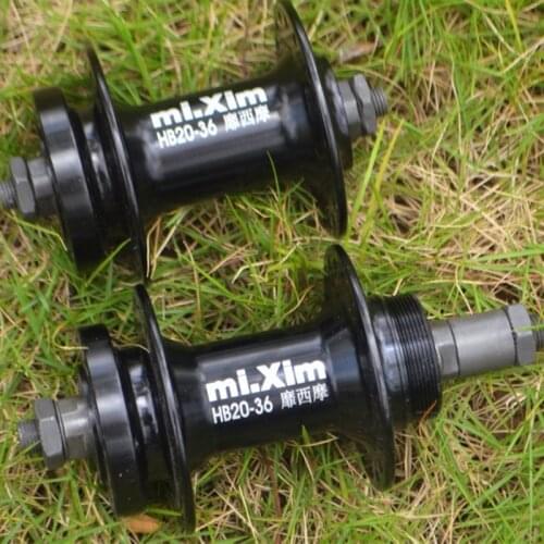 E56D Bike Disc Brake MTB Casette Bearing Hub 32 36H Front Rear Hub Set with Quick Realse Lever Skewers Axle
