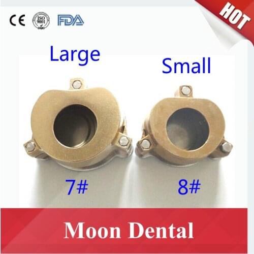 1 Pcs Dental Lab Brass Tooth Boiled Box 7# 8# Copper Denture Tray Flask for Denture Molding Press & Dental Pressure Polymerizer