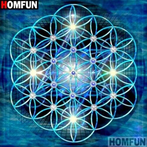 Homfun Full Square/Round Drill 5D DIY Diamond Painting "Flower landscape" 3D Embroidery Cross Stitch Home Decor Gift A13185