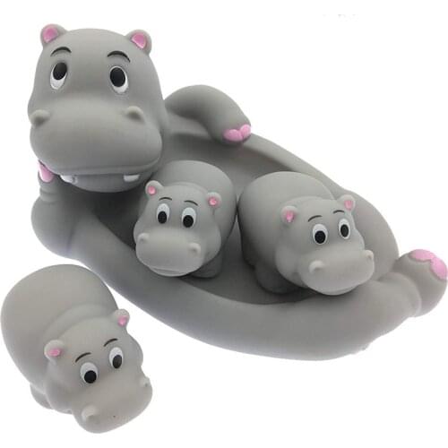 Baby Animal Bath Toys Cute Soft Floating Rubber Duck Shark Floating Bath Tub Toy for Kids Birthday Gifts Shower Swimming Gift