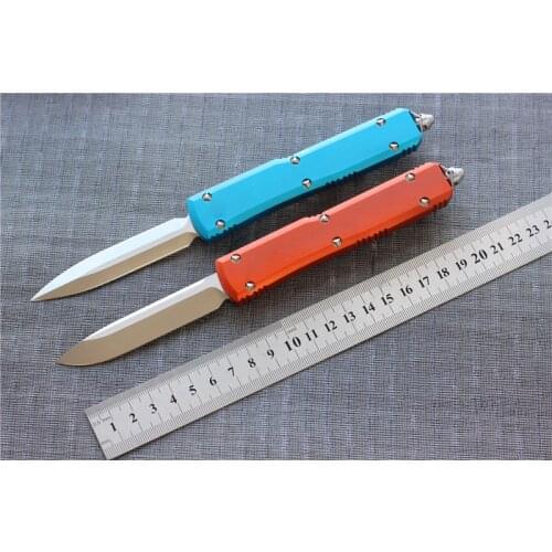 Hifinder UTX70 D2 white blade 6061-T6 Aluminum handle camping survival outdoor EDC hunt Tactical tool dinner kitchen knife
