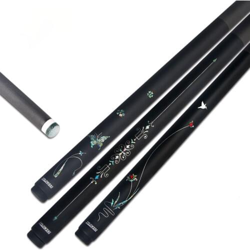 JFlowers SKC-301F/302F/303F Billiards Snooker Cue Professional Carbon Fiber Tecnologia Shaft Billard Snooker cue with Extension