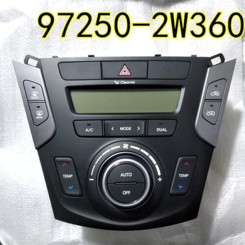 Climate Control Heater Controller Hazard Light Switch A/C Air Conditioning Controller For Hyundai Santa Fe DM 13-16 972502WXXX