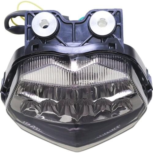 Motorcycle Rear Tail Light Brake Turn Signal Integrated LED Light For Kawasaki Ninja 250R Z250 ZX250R 2008-2012 08 09 10 11 12