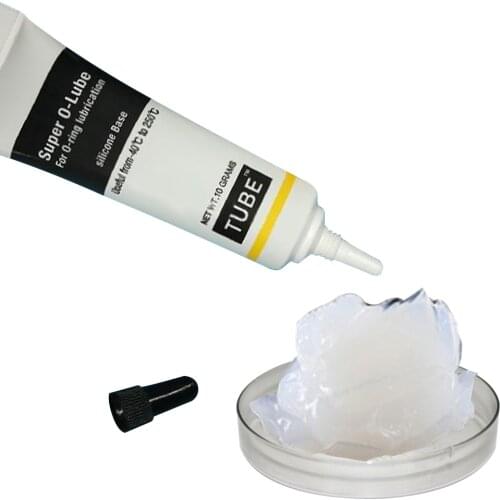 1pc New 10g Food Grade Silicon Grease Lubricant Super O-lube O-Ring Lubrication For O-ring Maintenance Of Aquarium Filter Tank