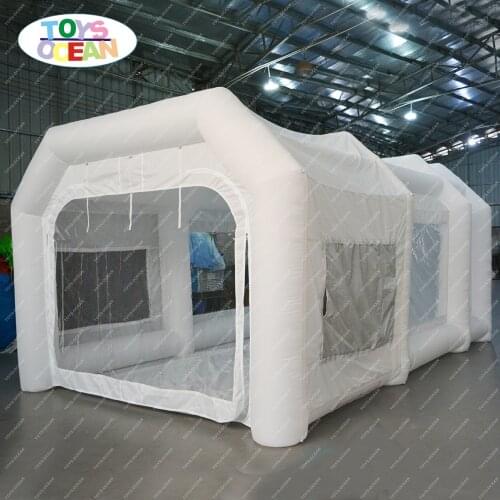 Hot selling high quality car tent multi-color inflatable spray paint room