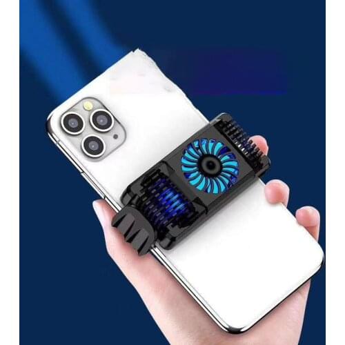 Semiconductor mobile phone cooling bracket Game Cooling Gaming Heat Sink Audio Aux Radiator For iPhone Samsung without battery