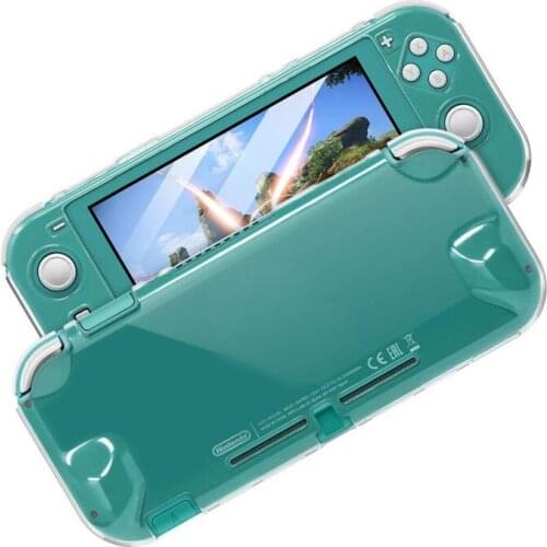 Clear PC Hard Case Protective Cover Shell for Nintend Switch Lite NS Mini Game Console Crystal Transparent Full Body Protector