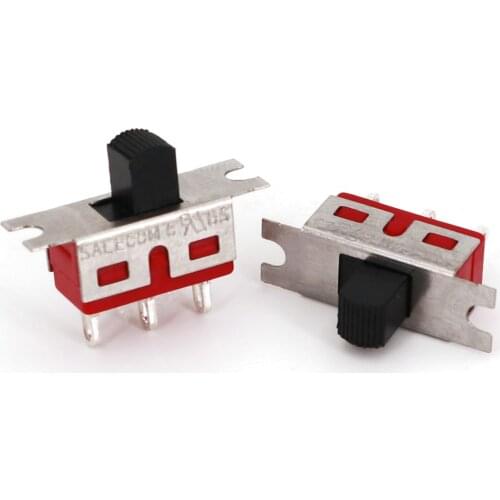 5Pcs SALECOM TS-13 3Pin 2Position ON-ON Maintained SPDT Mini Slide Switch