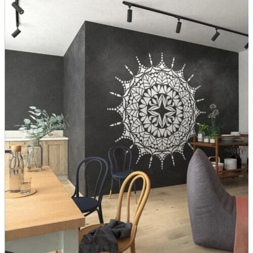 30 * 30cm size diy craft mandala mold for painting stencils stamped photo album embossed paper card on wood, fabric,wall