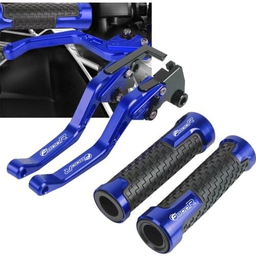 Adjustable Motorbike CNC Aluminum Brake Clutch Lever Handle Grips With F800R logo For BMW F800R 2009-2016 F 800 R 2010 2011 2012
