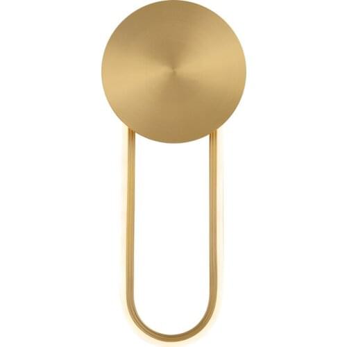 Nordic minimalist bedside wall lamp warm and romantic bedroom living room background wall aisle lamps