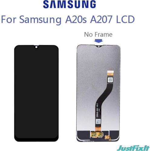 Replacement For Samsung A20s A207 SM-A207F A2070 A2070 Display Lcd Screen With Touch Sscreen 100% Test Good Working