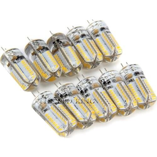 SonQin 20pcs/lot GU4.0 Base Lamp 24L 32L 48L 64L 104L 152L High Power SMD3014 2835 DC12V AC220V G4