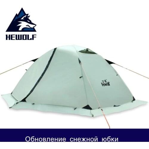 2 Person Outdoor Professional 2 Layer Mountaineering Camping Ultra Light Snow Skirt Beach Tent Cycling Hiking Trekking Tent