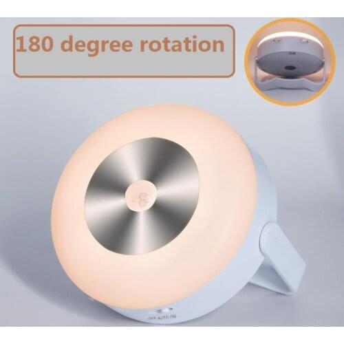 Mini Light Smart Motion Sensor led night Lamp Battery Operated For Children Kids Living Room Bedroom Lighting wardrobe cabinets