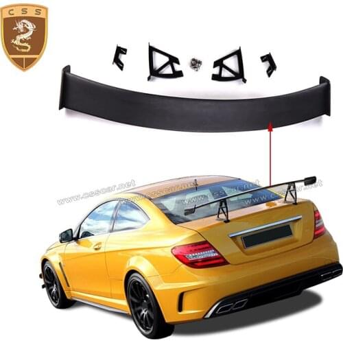 Full Carbon Fiber Rear Spoiler Wing For Mercedes C Class W204 black series style