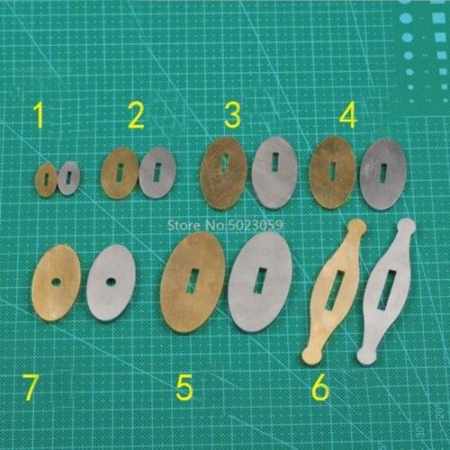 9 Size Guard for Knife Brass / Stainless Steel Guard Design DIY Knife Handle Guard