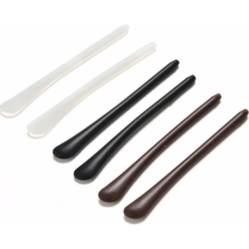 1Pair Fashion Eye Sock Eyewear Part Replacement Temple Bar Sleeves Tube Silicone Rubber Eyeglasses Spare