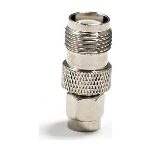 1pc RP-TNC Female Jack switch RP-SMA Male Plug RF Coax Adapter convertor Straight Nickelplated NEW wholesale