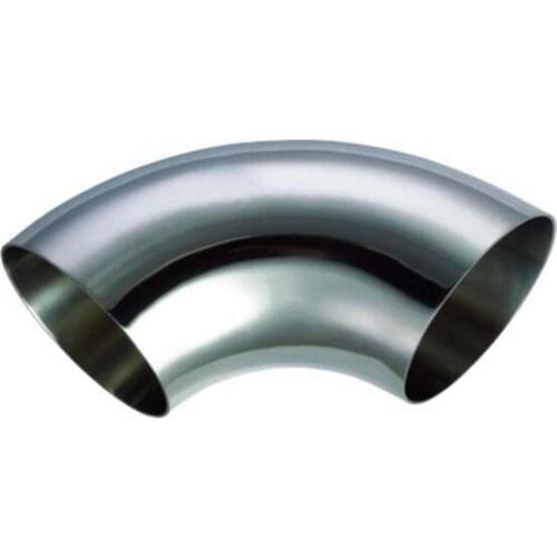 2.5" 63mm O/D 304 Stainless Steel Sanitary Weld 90 Degree Elbow Pipe Fitting homebew Dairy Product