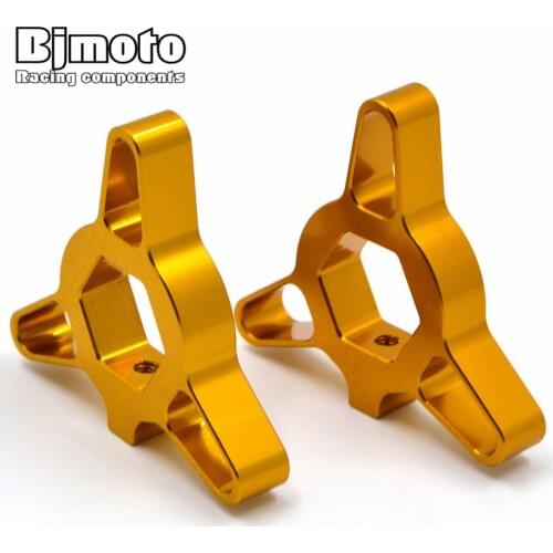 2Pcs Universal 14mm CNC Aluminum Motorcycle Fork Preload Adjusters For Yamaha Honda For 1090 1290