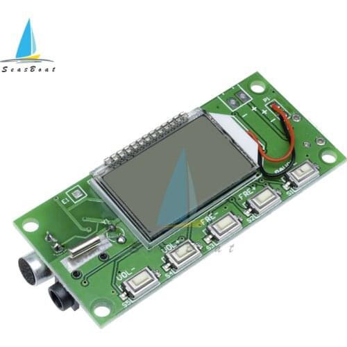 87-108MHz DSP & PLL Digital Wireless Microphone Stereo FM Transmitter Module