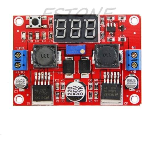 DC-DC Digital Display Step Down Step Up Boost Board Buck Converter Power Module