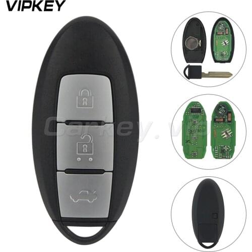 Remotekey Smart remote key for Nissan Teana 3 Button 433.9Mhz 4A ID47 chip Keyless Entry Car Key Replacement 2013-2017