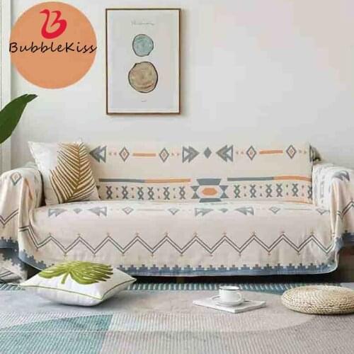 Bubble Kiss Cotton Double-Sided Home Sofa Towel European Modular Couch Covers Half-Pack Four Seasons Universal Sofa Slipcovers