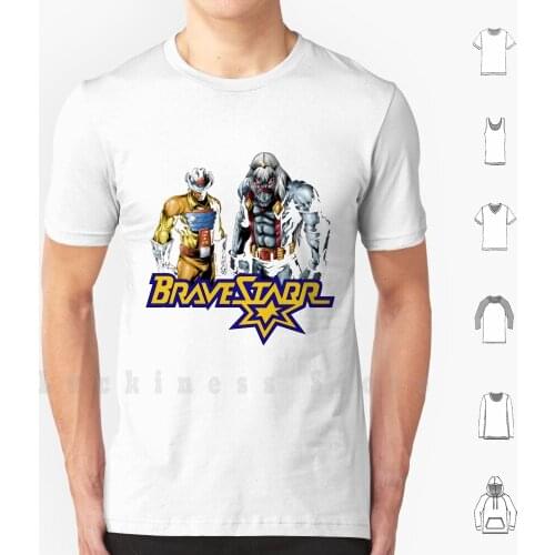 Brave 16 T Shirt Big Size 100% Cotton Adam West Adam West Bravestarr Bravestar Brave Starr Brave Star Brave Star Starr Cartoon