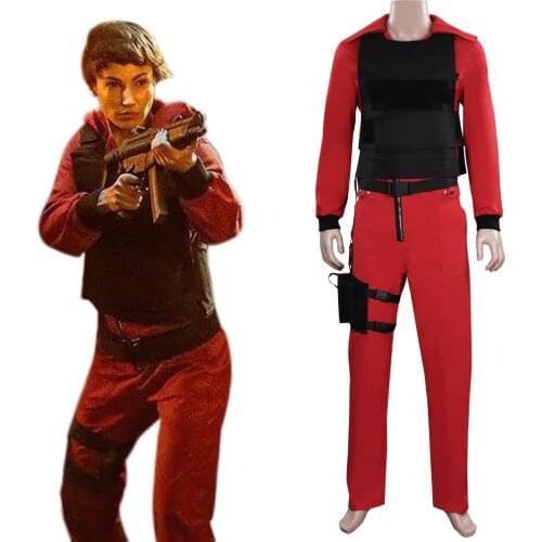 House of Paper Cosplay Money Heist Season 5 Cosplay Costume Outfits Uniform Halloween Carnival Suit