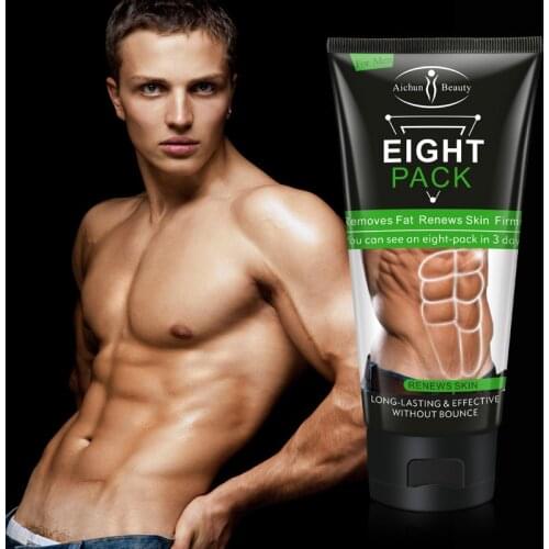 Men Abdominal Muscles Stronger Muscle Cream Waist Torso Smooth Lines Press Fitness Belly Burning Muscle Losing Weight Fat Remove