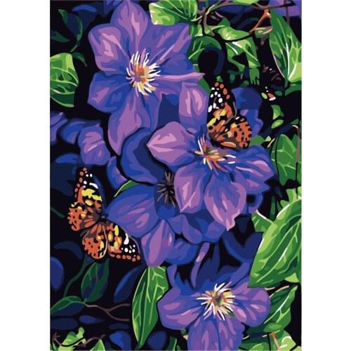 Neon True Paint By Numbers For Adults Kids Lip Coloring Kit Drawing On Canvas Wall Art Handpainted Home Decor Diy Gift